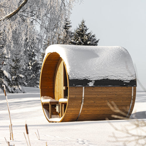 Hekla Barrel Sauna 210-250-Finesse Wellness BV