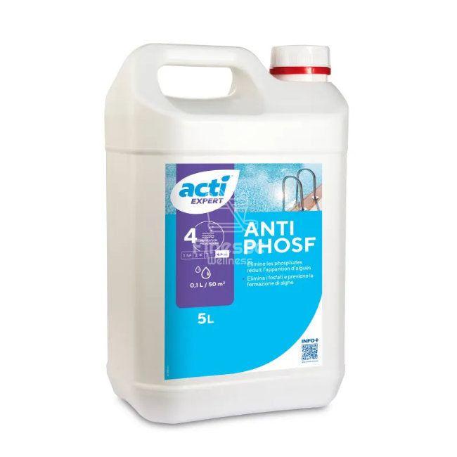 Acti Anti Fosfaat Middel | Verwijder Fosfaten en Voorkom Algen in Je Zwembad of Spa - Finesse Wellness BV