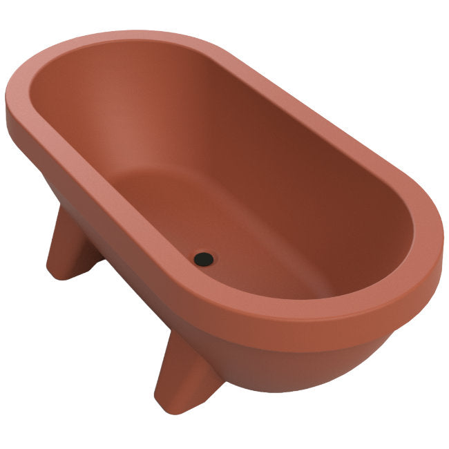 Gardentub Terracotta: Luxe Buitenbad & IJsbad voor Mediterraans Tuinplezier -  - Tuinbad - ["buitenbad"]