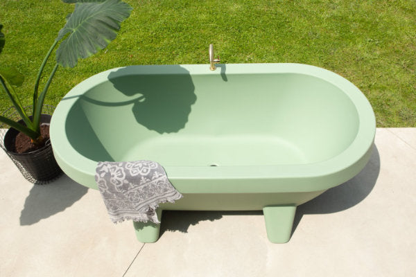 Gardentub tuinbad Lime: de perfecte tuinbadkuip voor verkoeling en waterpret - Finesse Wellness BV