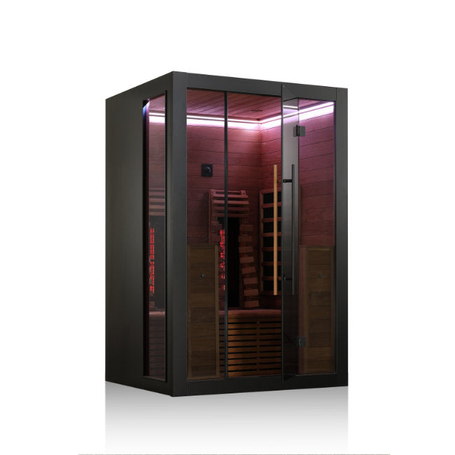 Hekla Infrared 130: Luxe 2-Persoons Infraroodcabine voor Thuis