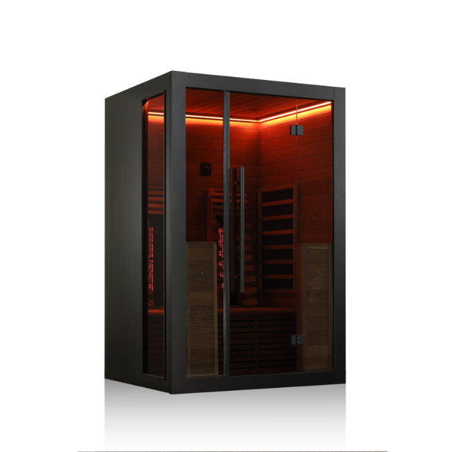 Hekla Infrared 130: Luxe 2-Persoons Infraroodcabine voor Thuis
