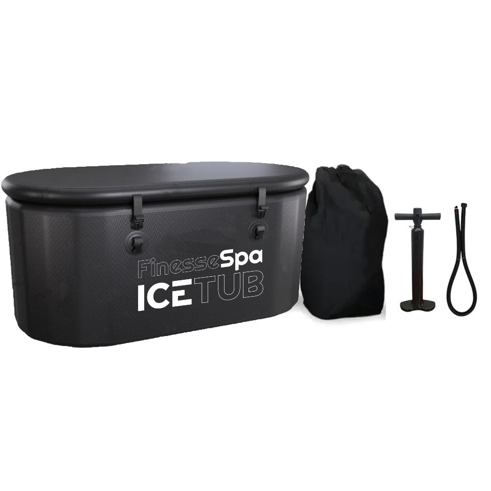 XL Opvouwbaar Geïsoleerd IJsbad Voor Koude Therapie - 80 Cm O Inclusief Regenhoes En Thermometer XL Opvouwbaar Geïsoleerd IJsbad Voor Koude Therapie - 80 Cm O Inclusief Regenhoes En Thermometer