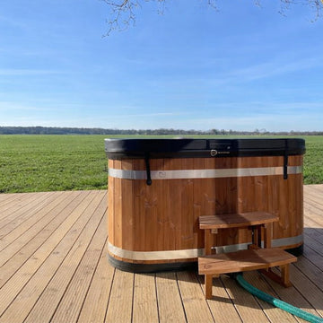 Actie: Kirami Tiny Hottub – Compact Genieten met Rexener Bioheater - Finesse Wellness BV