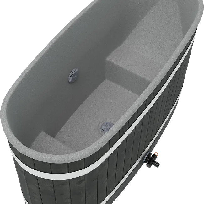 Kirami Tiny Hottub: Compacte Luxe met Kunststof Binnenkuip