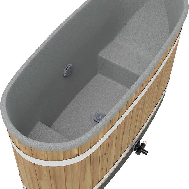 Kirami Tiny Hottub: Compacte Luxe met Kunststof Binnenkuip
