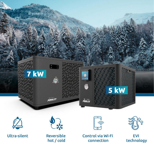 Poolex Spawer Ice Spa 7 kW – Krachtpatser voor Snelle Spa Verwarming