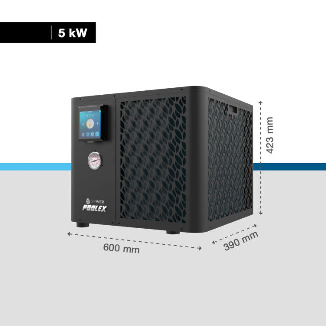 Poolex Spawer Ice Spa 5 kW – De Ultieme Warmtepomp voor Extreme Omstandigheden