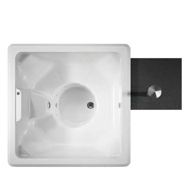 Rexener Aurora: Stijlvolle Vierkante Hottub met Bioheater - Finesse Wellness BV