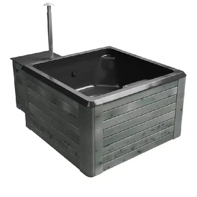 Rexener Aurora: Stijlvolle Vierkante Hottub met Bioheater - Finesse Wellness BV