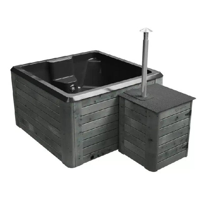 Rexener Aurora: Stijlvolle Vierkante Hottub met Bioheater - Finesse Wellness BV