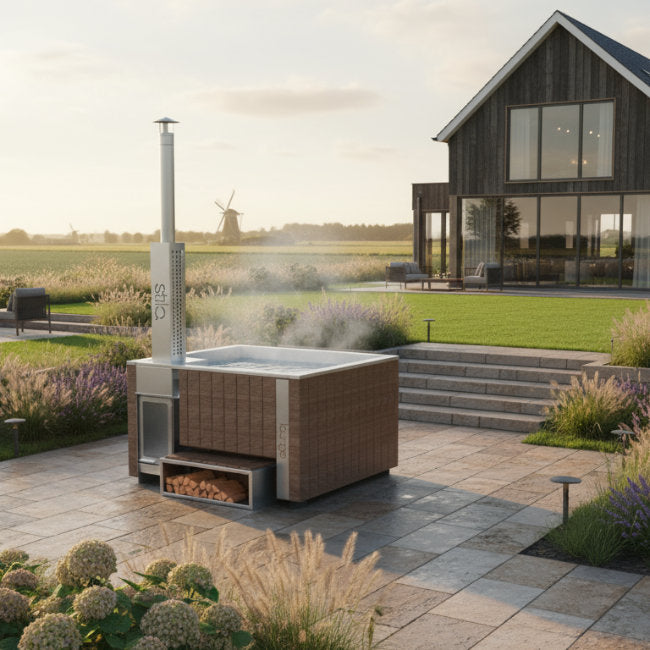 Lounge | Exclusieve RVS Hottub van Nederlands Design | Stilo