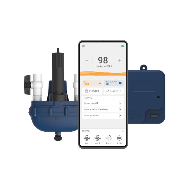 Gecko Waterlab Bundel – Complete Set voor Slimme Inline-wateranalyse -  - Reiniging - ["meters","reiniging"]