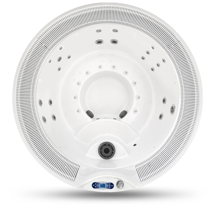 Hanscraft HC8 - Black Marble - Grey (klantverkoop - nieuw in verpakking) - Finesse Wellness BV