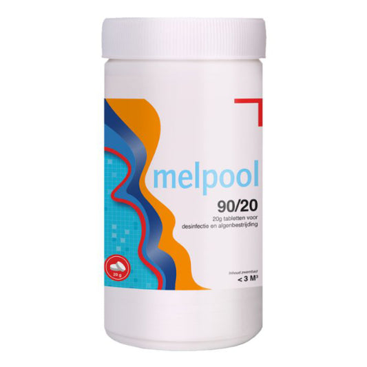 Melpool Chloortabletten 90/20 voor spa en jacuzzi-Finesse Wellness BV