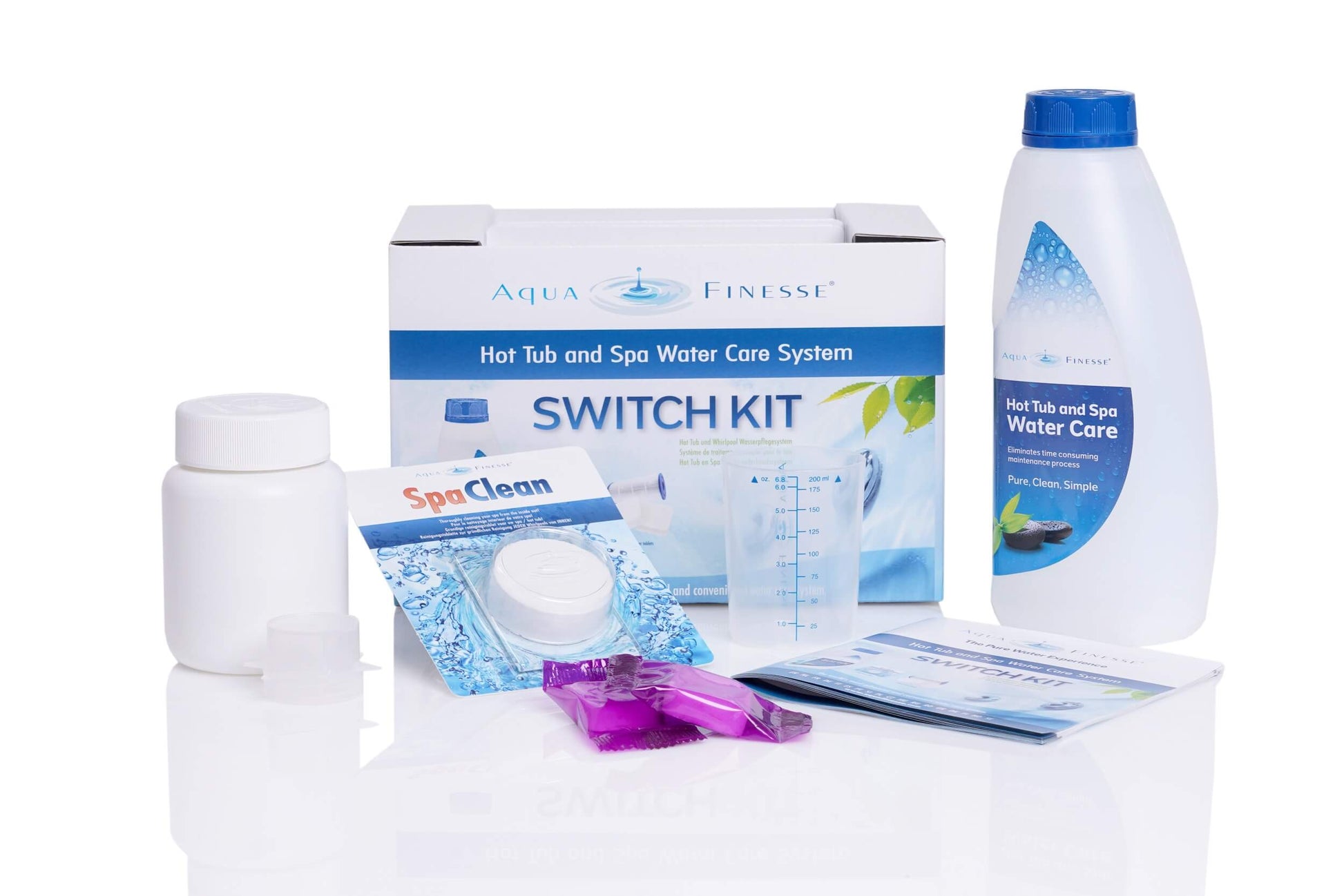 AquaFinesse Switchkit Hot Tub & Spa Water Care box - Finesse Wellness BV