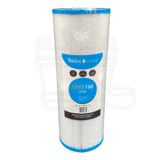 Wellis AKU1831 Spa Filter - 337 x 124 white 50 sqf (no thread)-Finesse Wellness BV